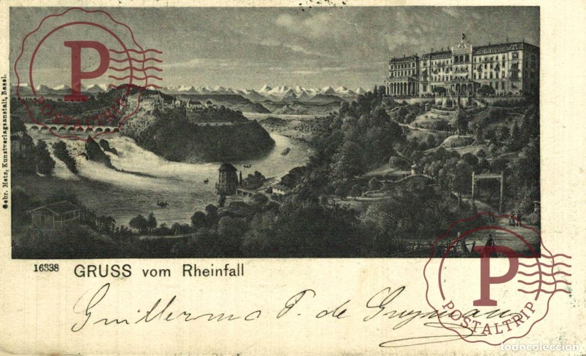 Postales: gRUSS VOM RHEINFALL Schweiz Suisse Switzerland Svizzera