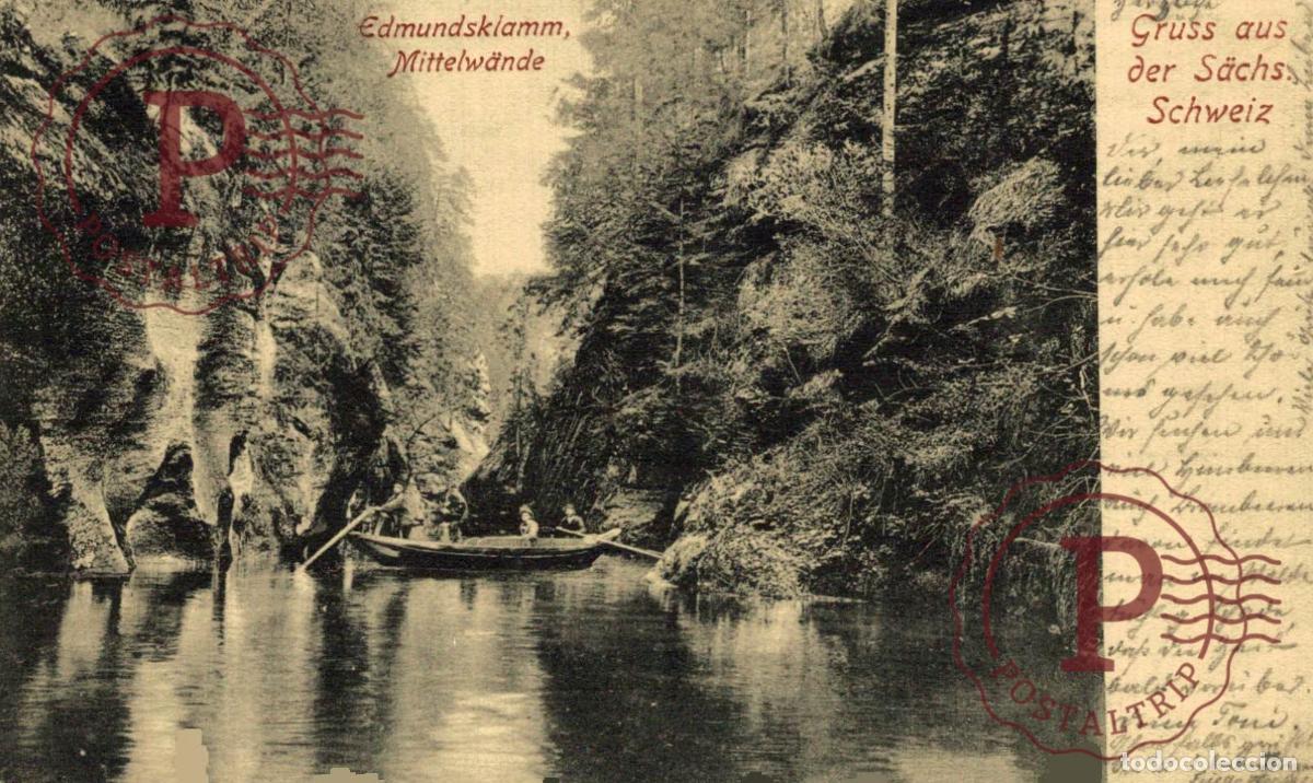 Postales: EDMUNDSKLAMM MITTELWANDE gRUSS AUS DER SCHWEIZ SUIZA SUISSE