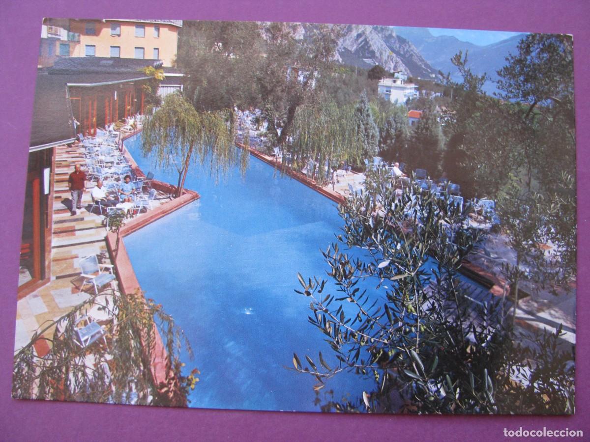 Postales: POSTAL DE ITALIA. HOTEL CRISTINA. LIMONE SUL GARDA.
