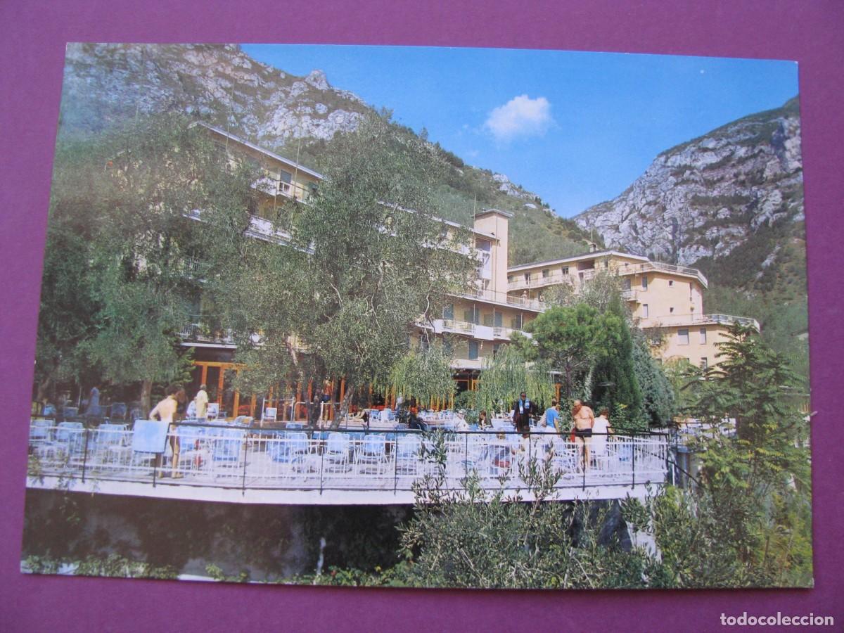 Postales: POSTAL DE ITALIA. HOTEL CRISTINA. LIMONE SUL GARDA.