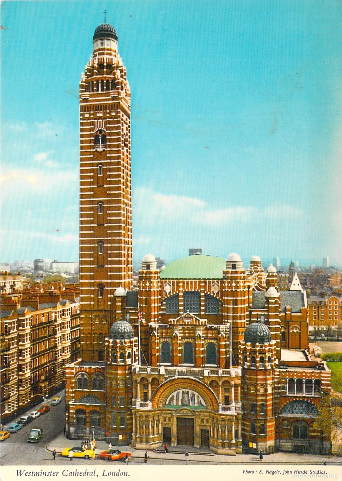 Postales: Postal de la Catedral de Westminster en Londres