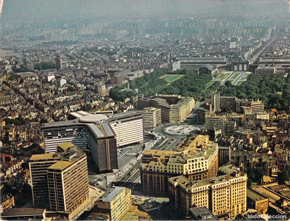 Postales: Postal de Bruselas con edificios de la Comunidad Europea