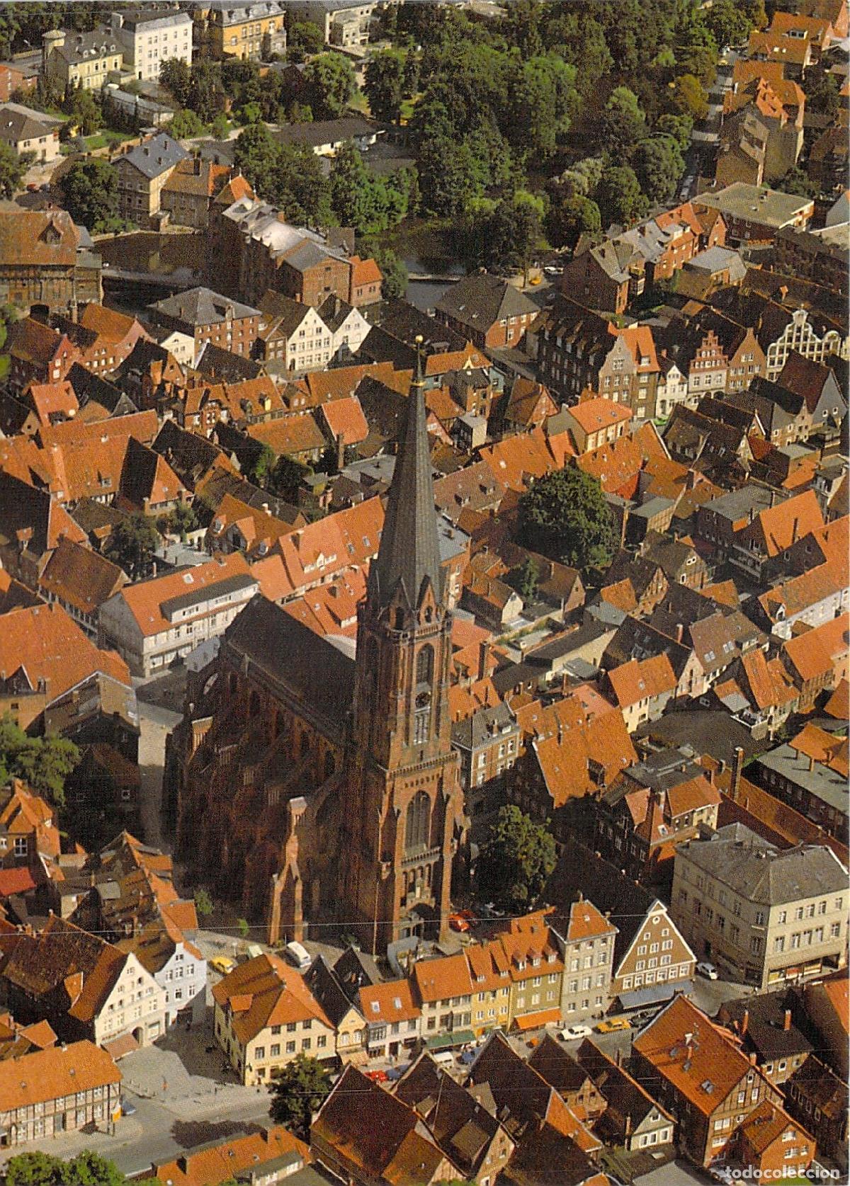 Postales: Postal de la Iglesia de San Nicol&aacute;s en L&uuml;neburg, Alemania