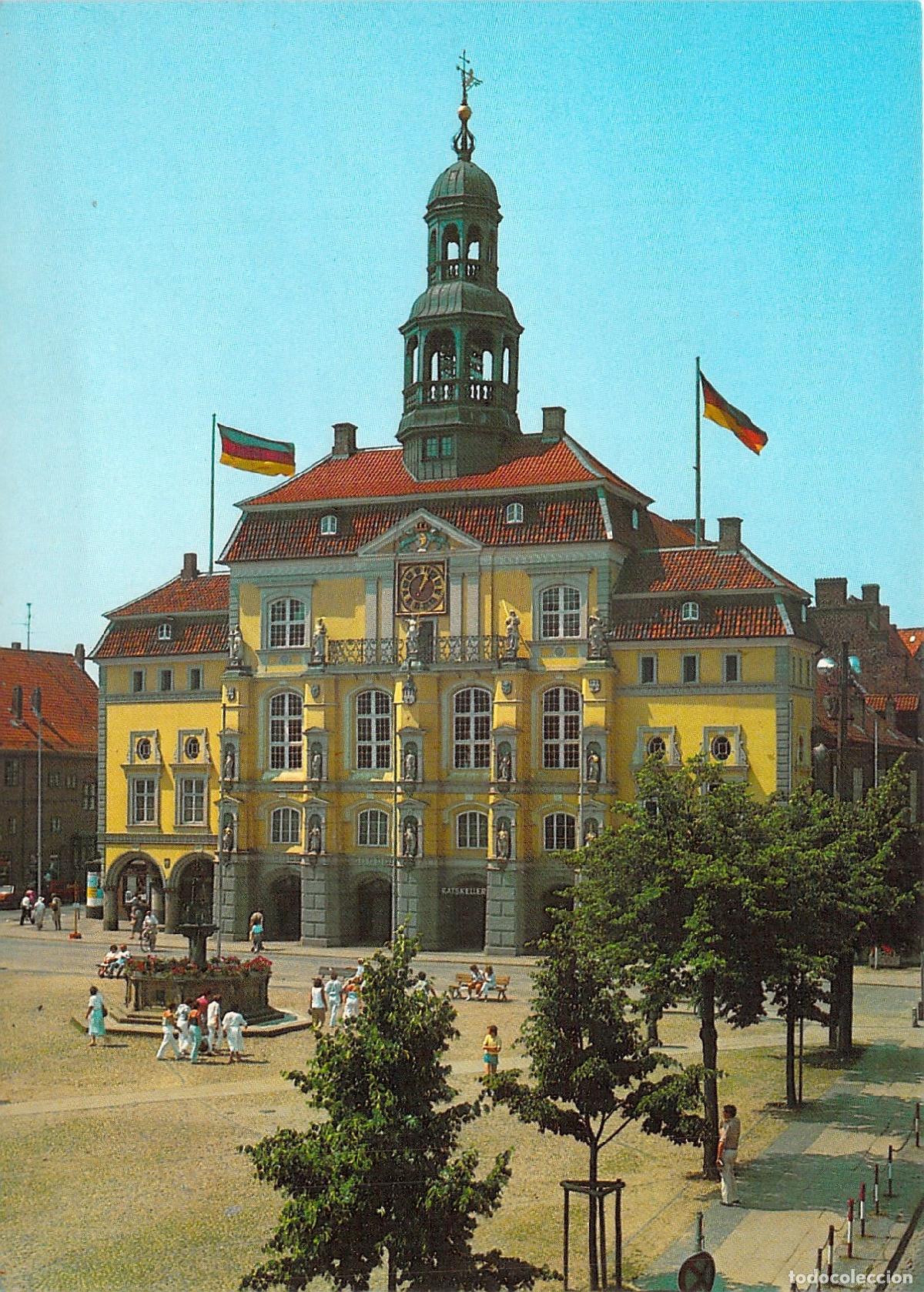 Postales: Postal del Ayuntamiento de L&uuml;neburg, Alemania