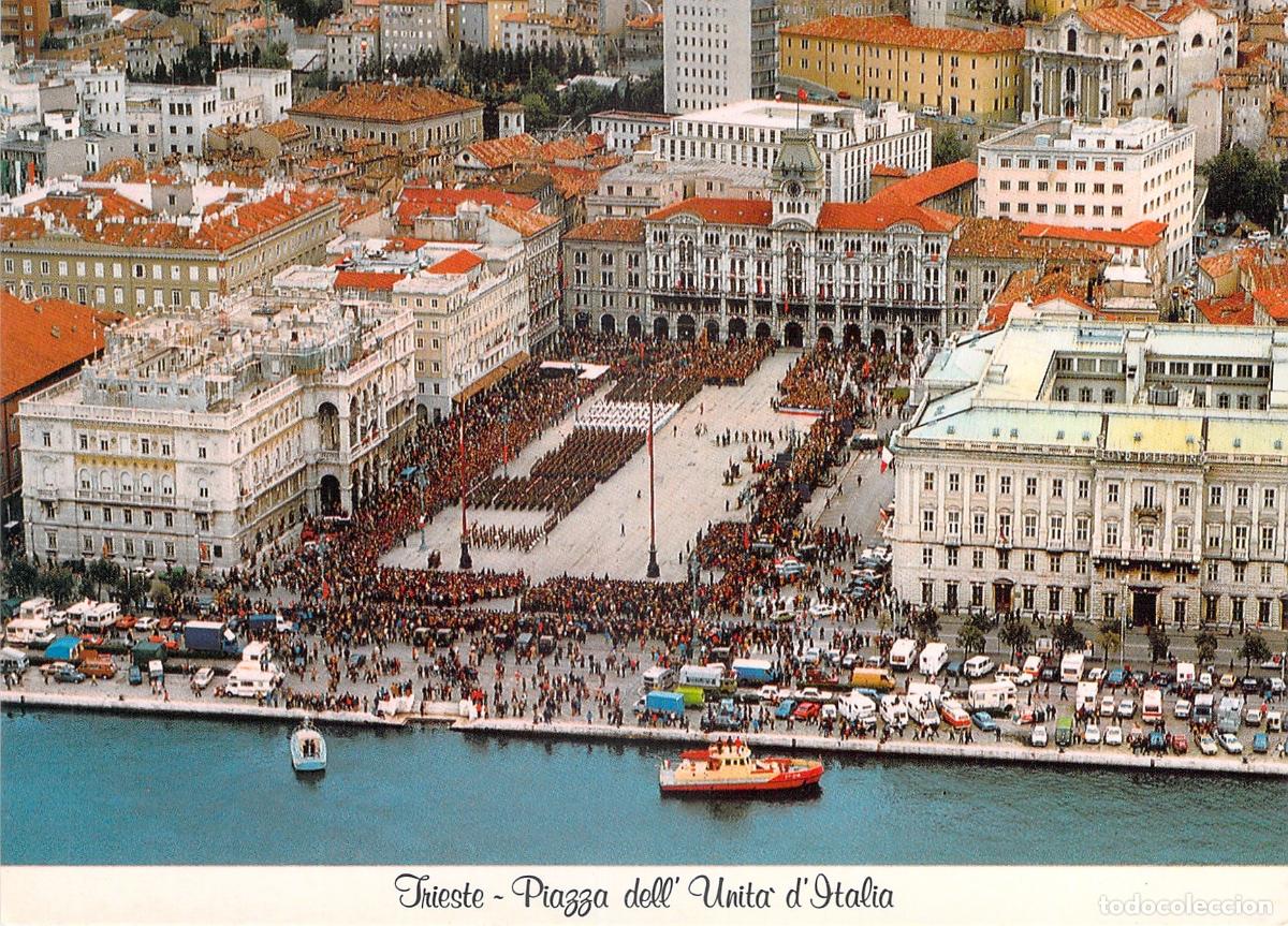 Postales: Postal de Piazza Unit&agrave; d'Italia en Trieste, Italia