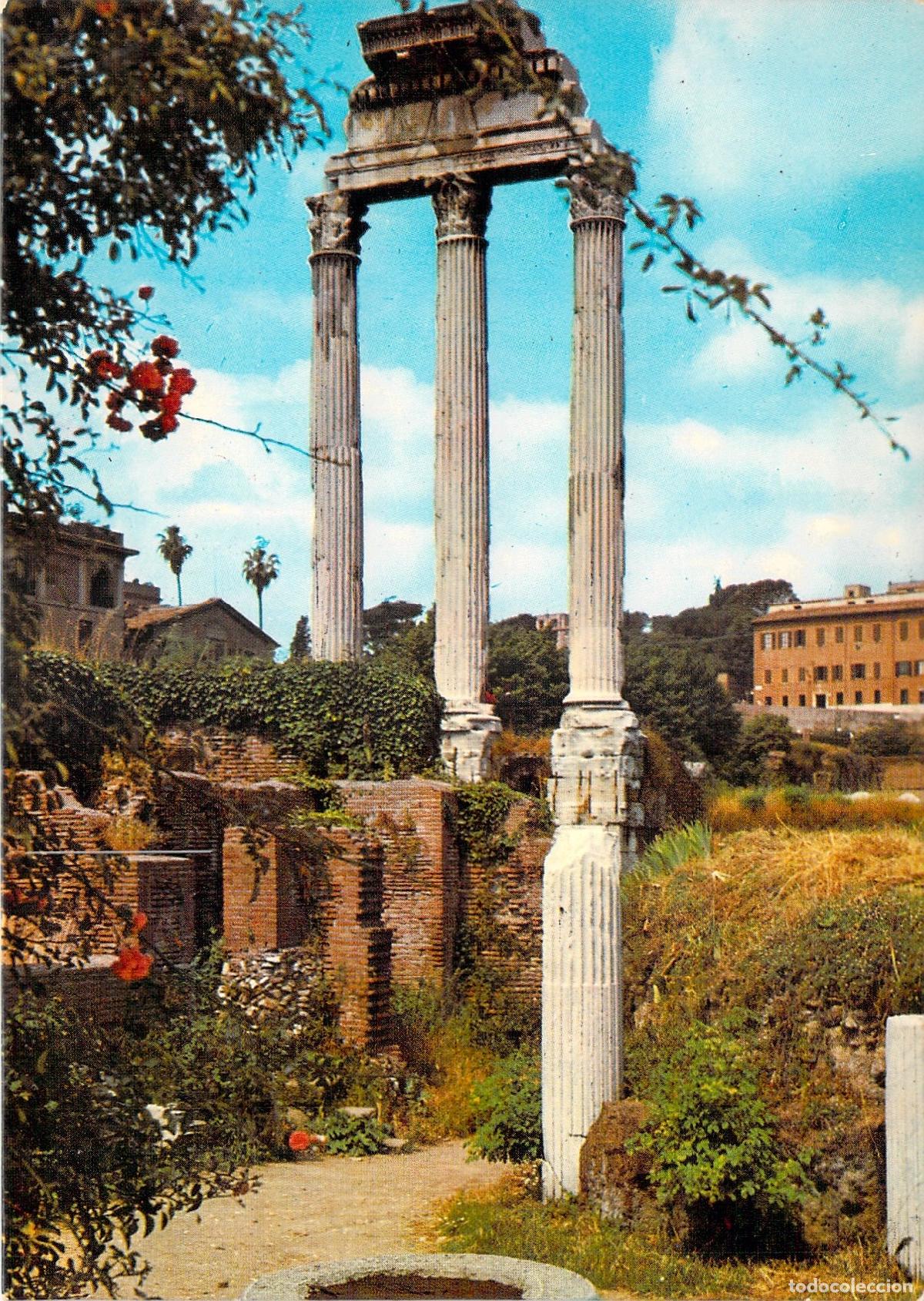 Postales: Postal de las Ruinas del Foro Romano en Roma