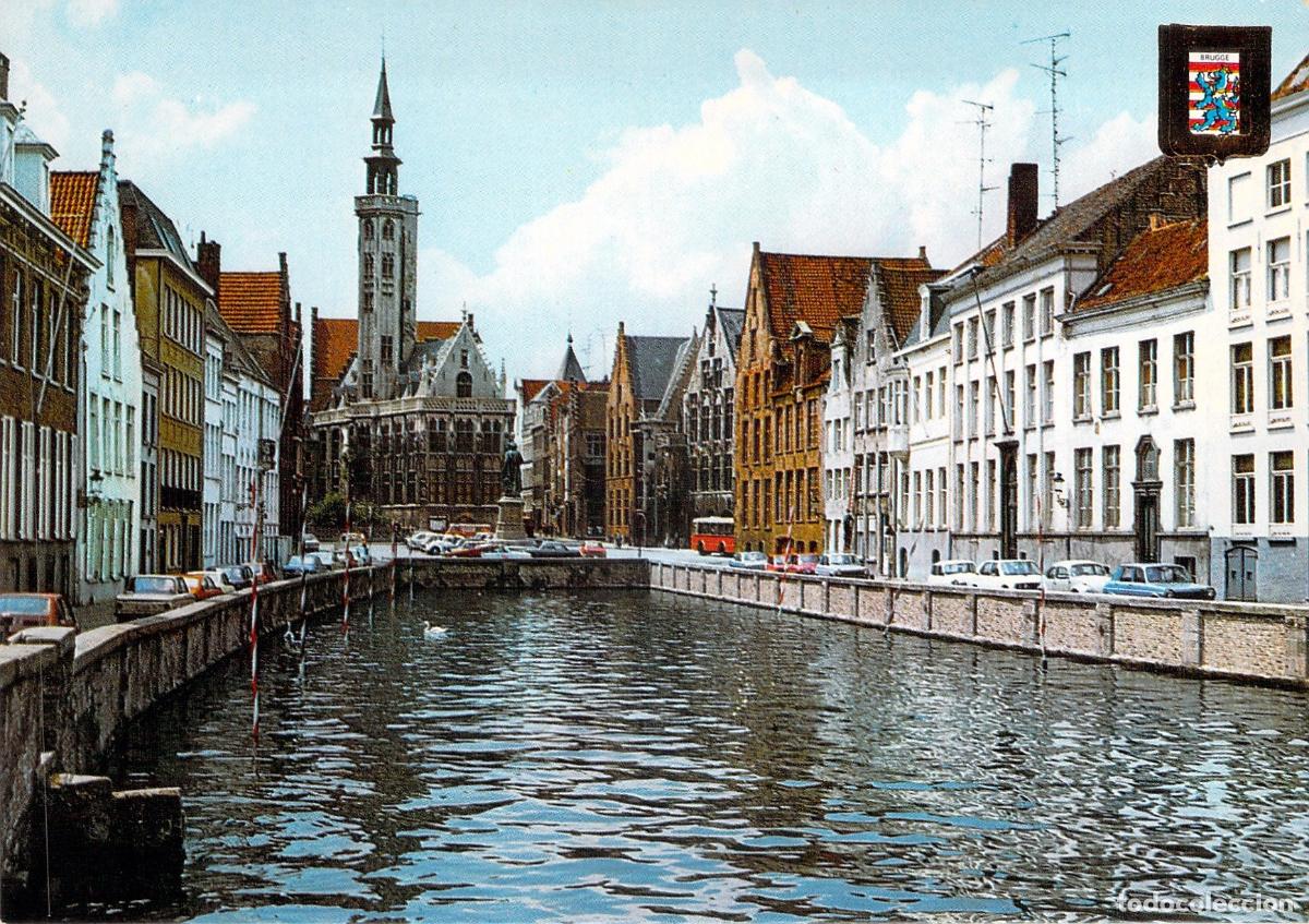 Postales: Postal de Spiegelrei en Brujas, B&eacute;lgica