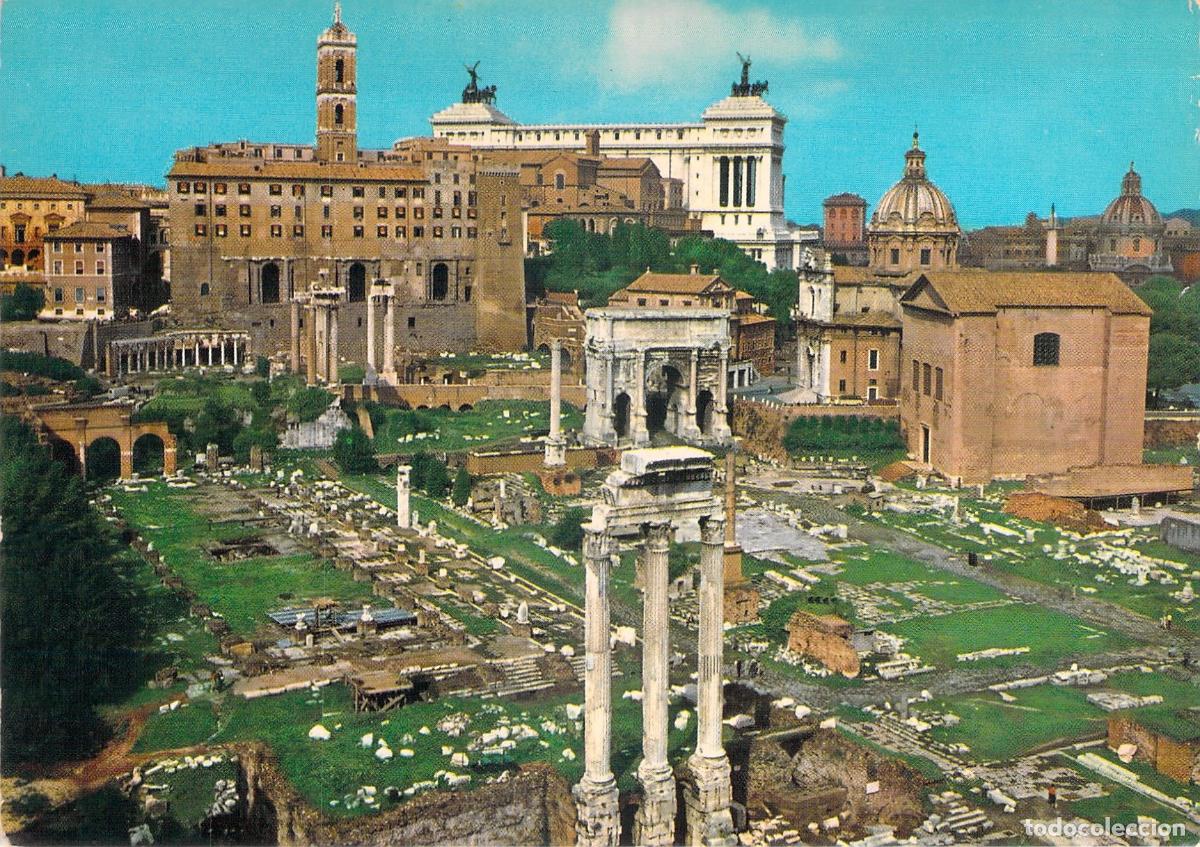 Postales: Postal de Roma: El Foro Romano