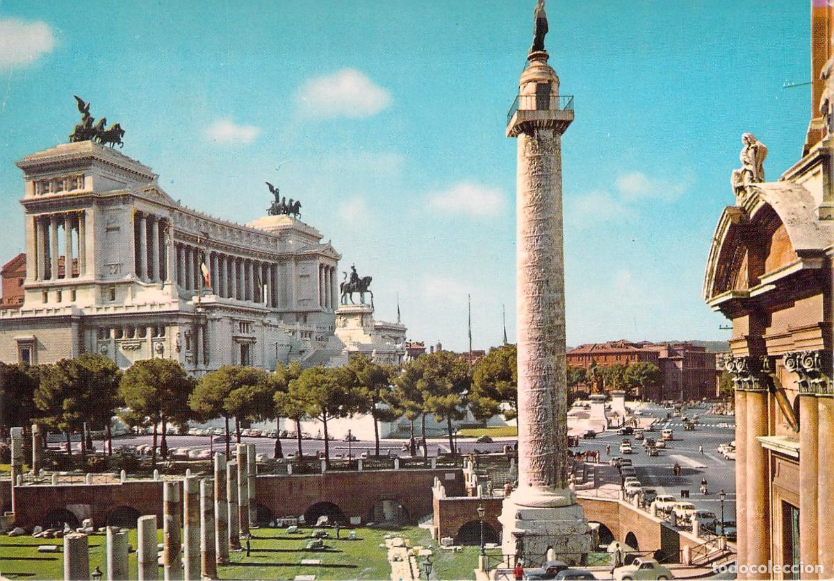 Postales: Postal de Roma con el Altare della Patria