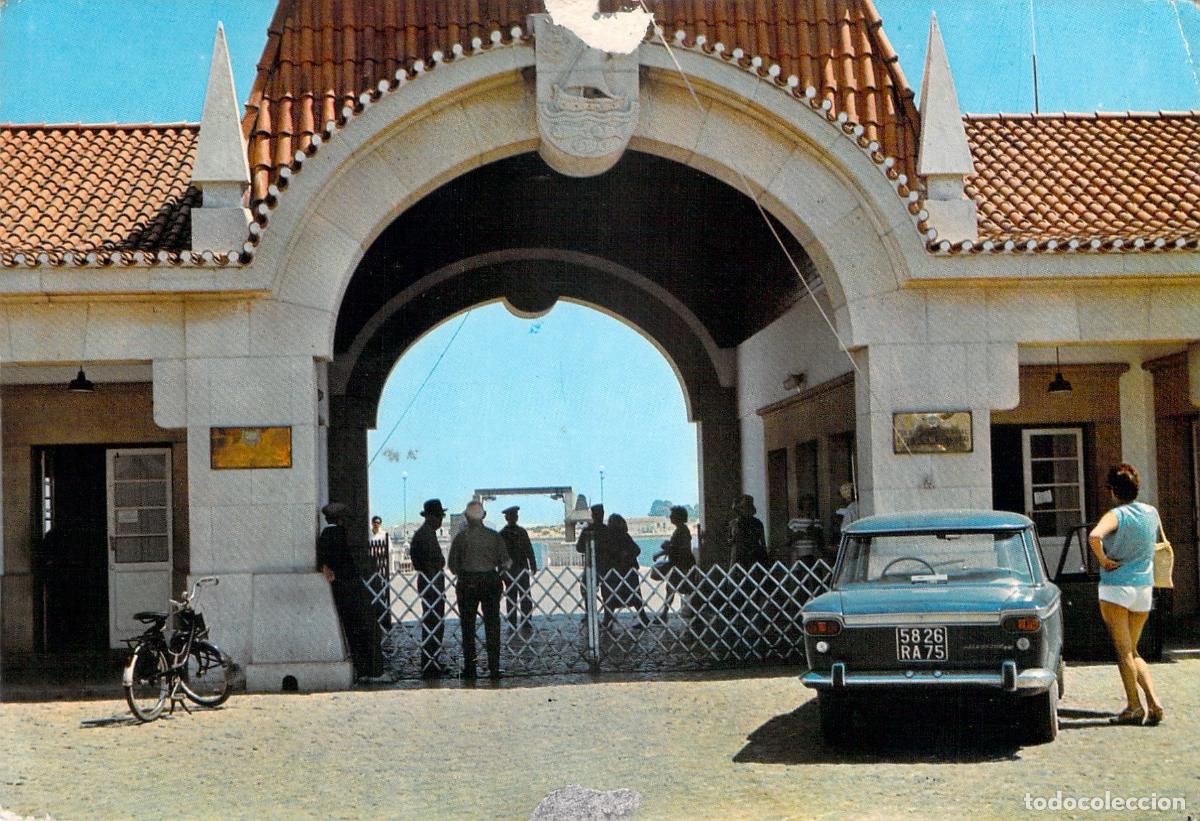 Postales: Postal de la frontera de Vila Real de Santo Ant&oacute;nio, Portugal