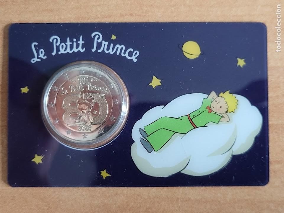 Postales: Coincard 2 Euros Conmemorativa Francia 2026 - EL PRINCIPITO - Le Petit Prince - LA NUBE