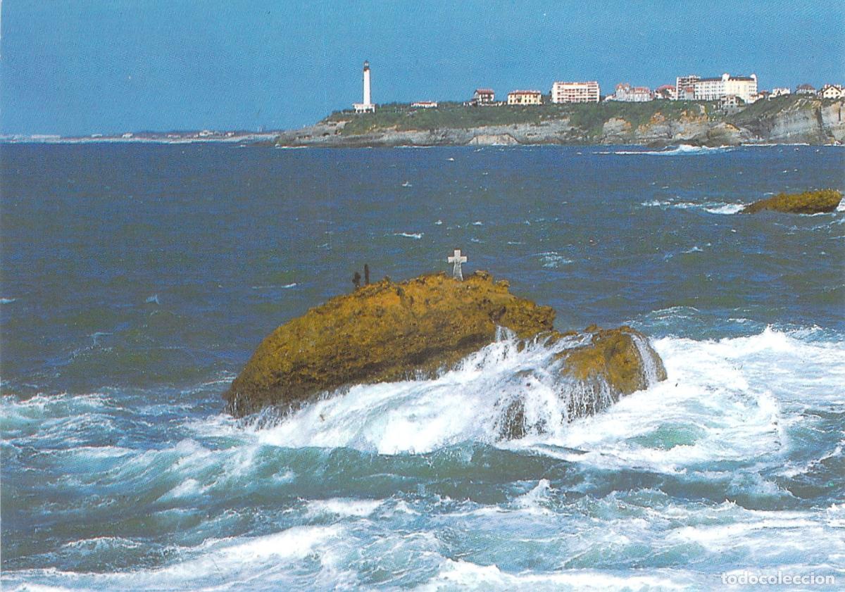 Postales: Postal de Biarritz Pays Basque La Roche Battue