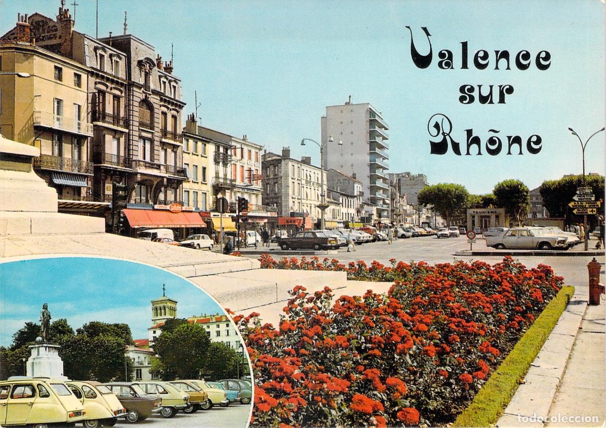 Postales: Postal de los Boulevards en Valence sur Rhone, Francia