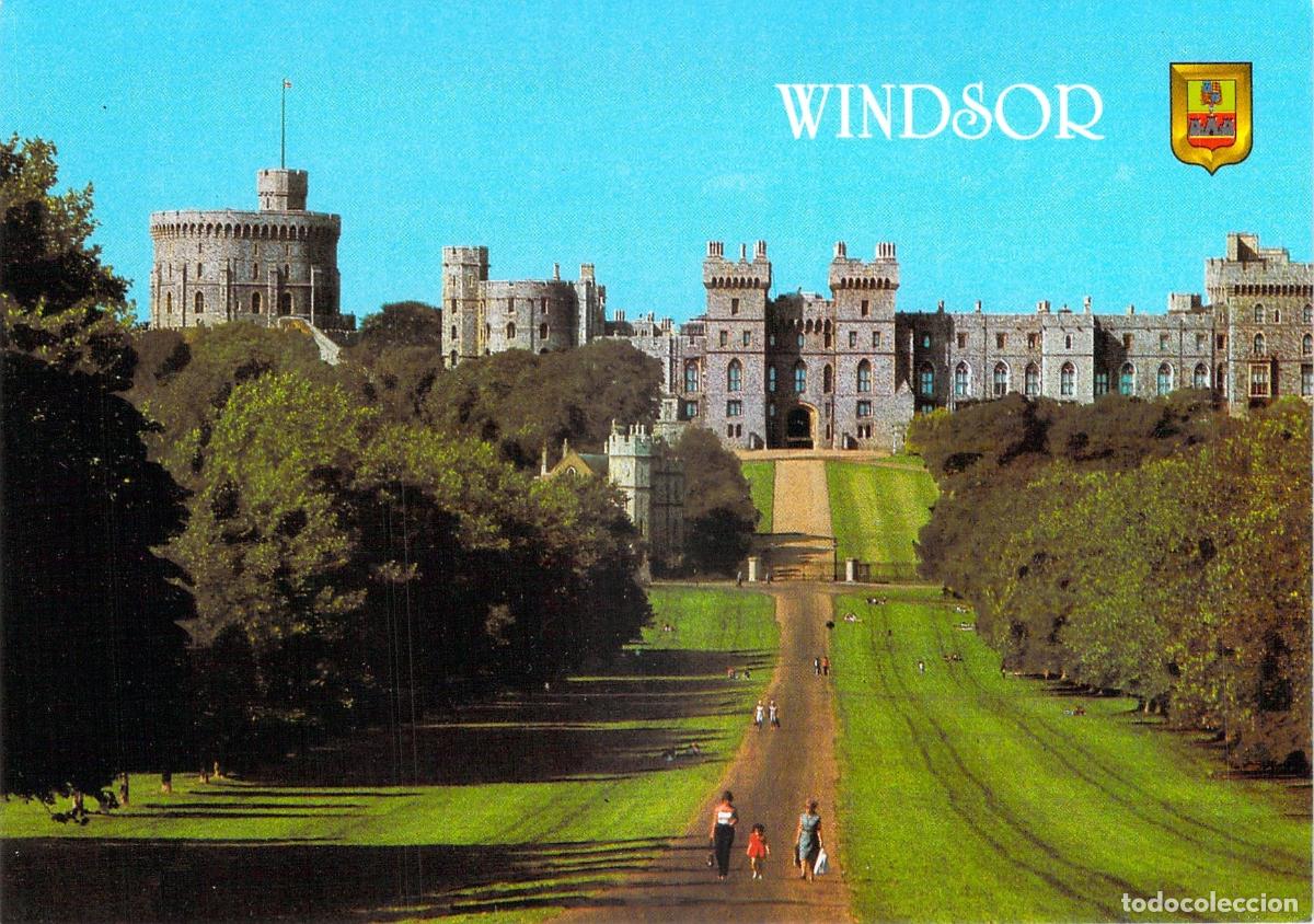 Postales: Postal de Windsor Castle desde The Long Walk