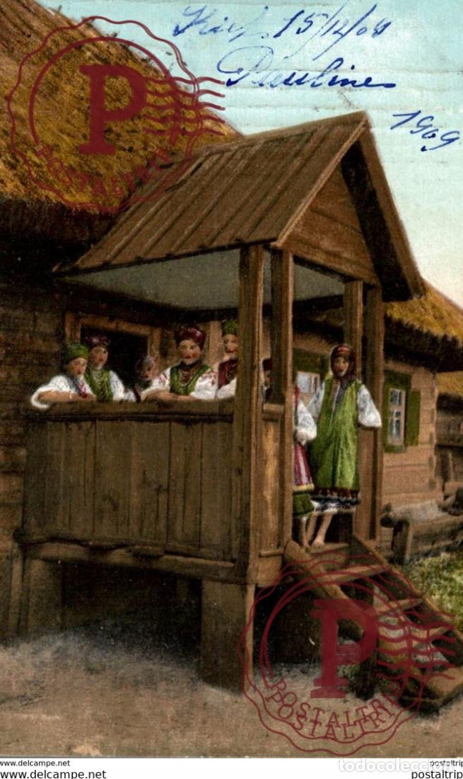 Postcards: Russische Typen russa rusia rusland RUSSE RUSSIE