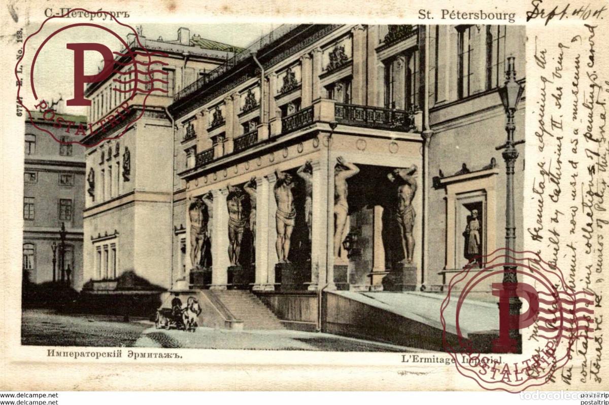 Postales: St P&eacute;tersbourg lermitage imp&eacute;rial russa rusia RUSSE RUSSIE