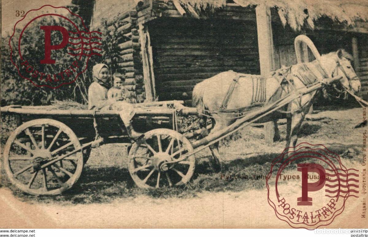 Postales: RUSIA RUSSIE. TYPES RUSSES