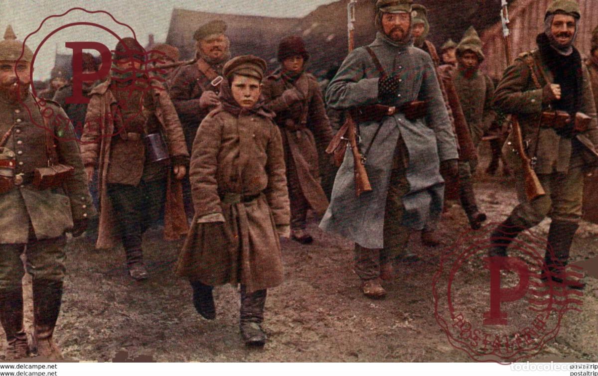 Postales: J&Uuml;NGSTE RUSSISCHE GEFANGENE RUSSIA RUSLAND RUSO rusland RUSSE