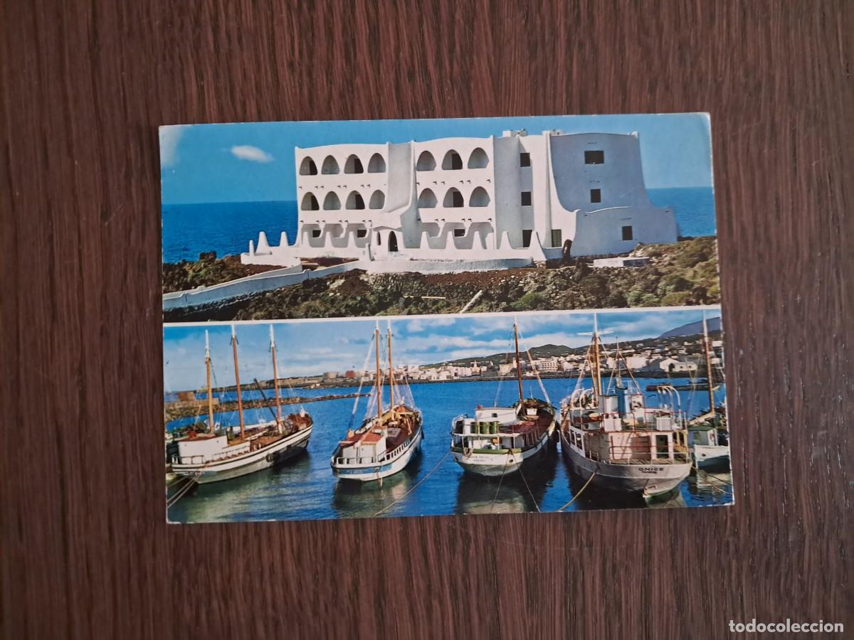 Postales: postal de Italia, Hotel punta fram, Isola di Pantelleria, a&ntilde;o 1974.