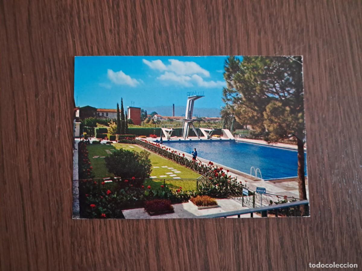 Postales: postal de Italia, La piscina, Prato, a&ntilde;os 70.