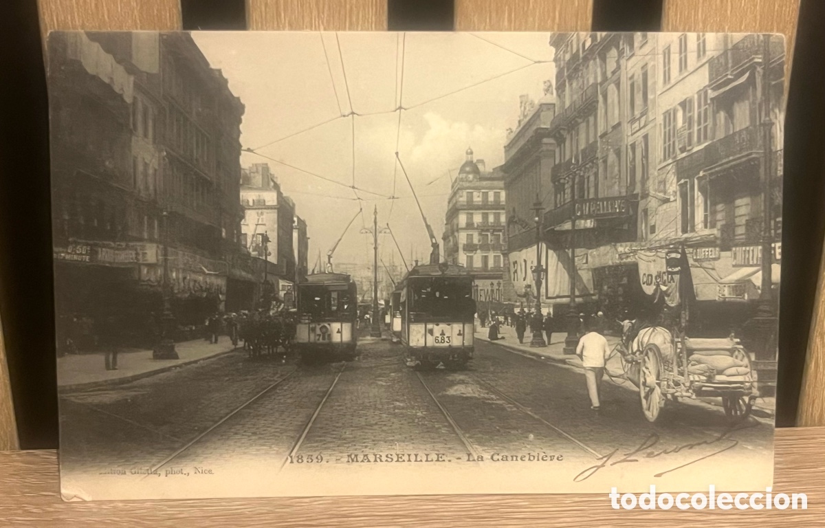 Postales: POSTAL: MARSEILLE. LA CANEBI&Egrave;RE 1859 - CIRCULADA EN 1903