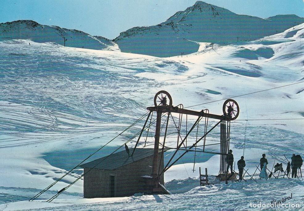 Cartes Postales: Valls d'Andorra Pas de la Casa - Telesqui al Port blanc / Prise de vue Claverol - Andorra