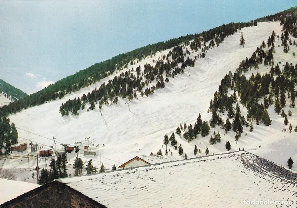 Cartes Postales: 1502 Valls d'Andorra - Soldeu - Telecadira pujant a las pistes / Claverol - Andorra la Vella