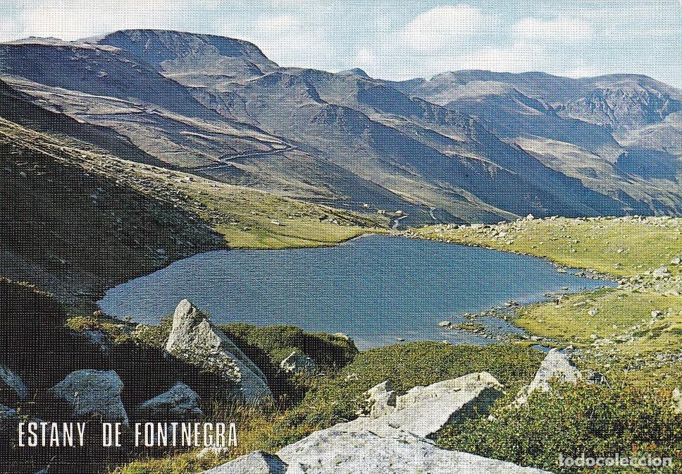 Postkarten: N&ordm; 136 Valls d'Andorra - Pas de la Casa - Estany de Fontnegra - Andorra / Postales Escudo de Oro