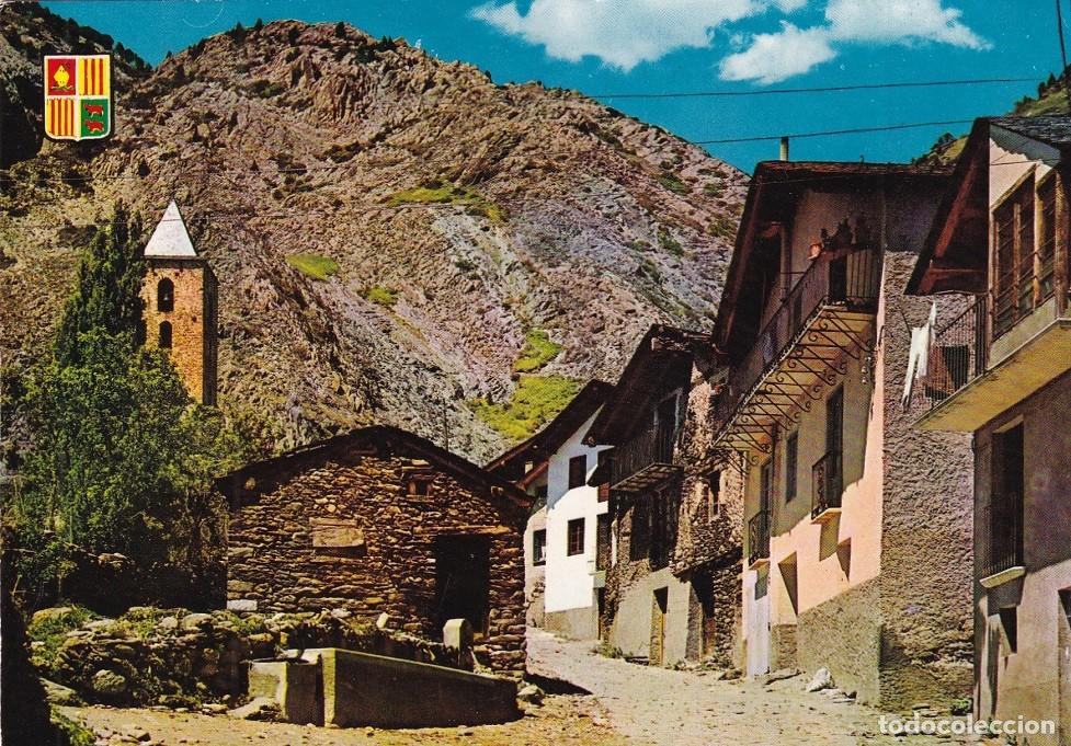 Postales: N&ordm; 132 Valls d'Andorra - Canillo - Carrer t&iacute;pic / Andorra