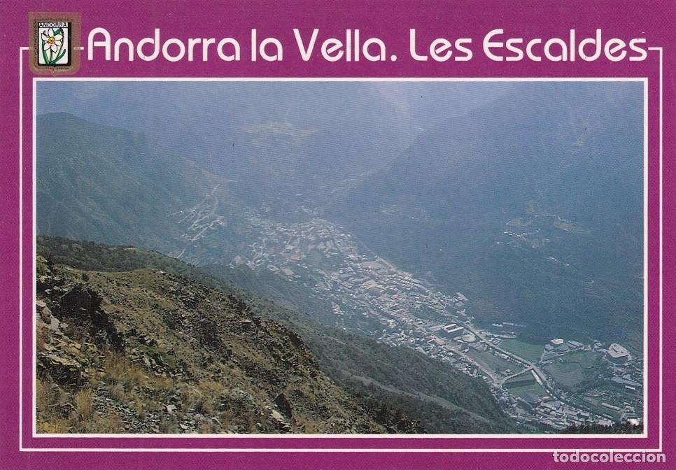 Postales: N&ordm; 691 Valls d'Andorra - Andorra la Vella i Les Escaldes / Escudo de oro