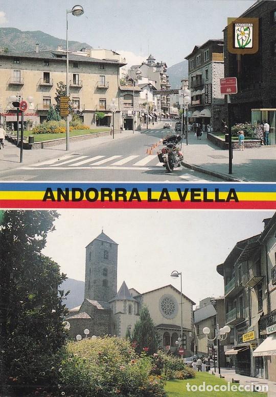 Postales: N&ordm; 686 Valls d'Andorra - Andorra la Vella / Escudo de Oro