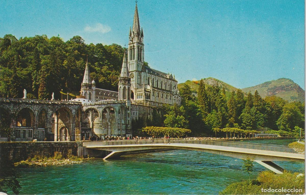 Postales: LOURDES. FRANCIA. LA BASILICA