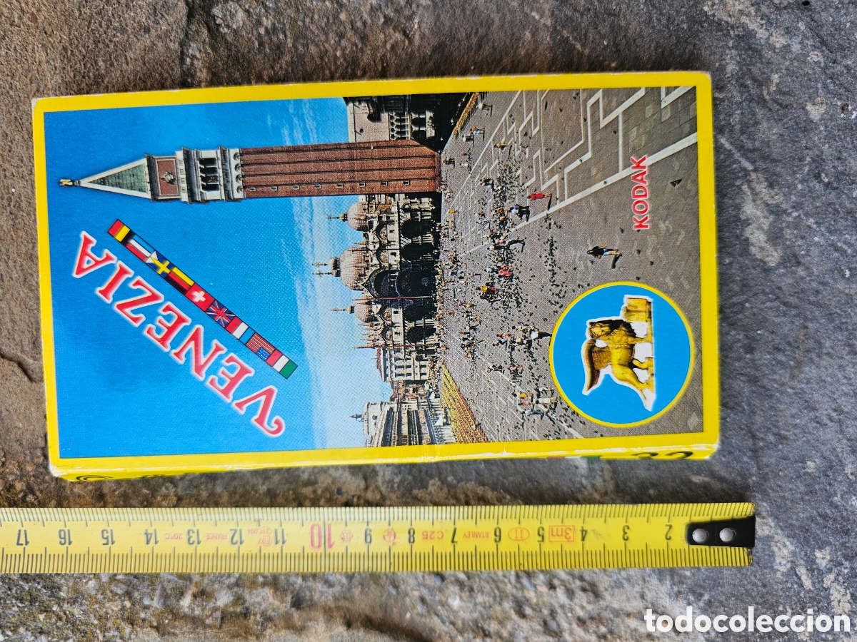 Postales: ​Folleto desplegable vintage de Venecia (Ed. G. Gerlin) - 32 vistas en color Kodak 1988