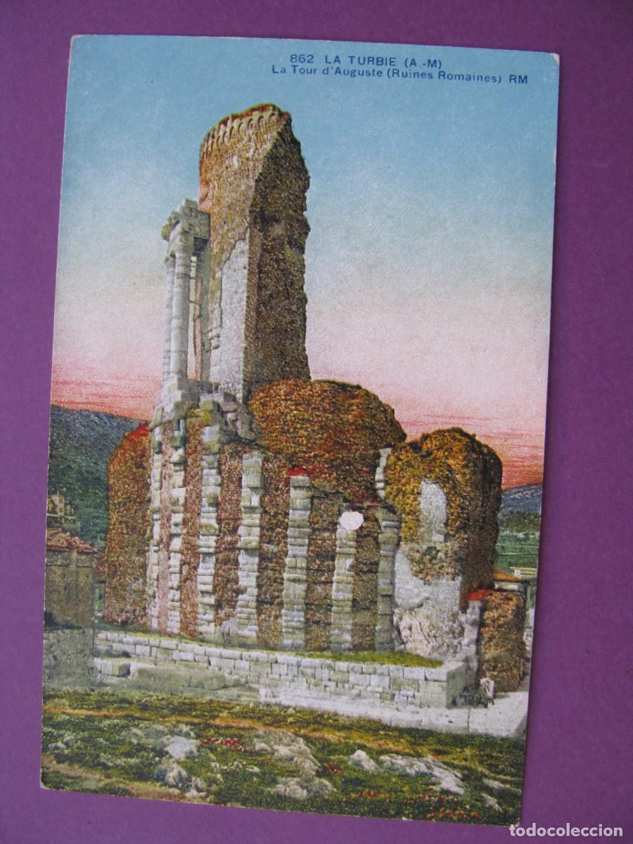 Postales: ANTIGUA POSTAL DE FRANCIA. LA TURBIE. LA TOUR D'AUGUSTE.