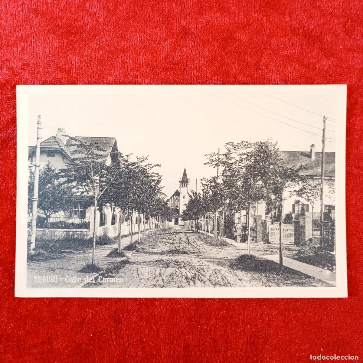 Postales: POSTAL - NEGURI - CALLE DEL CARMEN - RAR&Iacute;SIMA / 1895