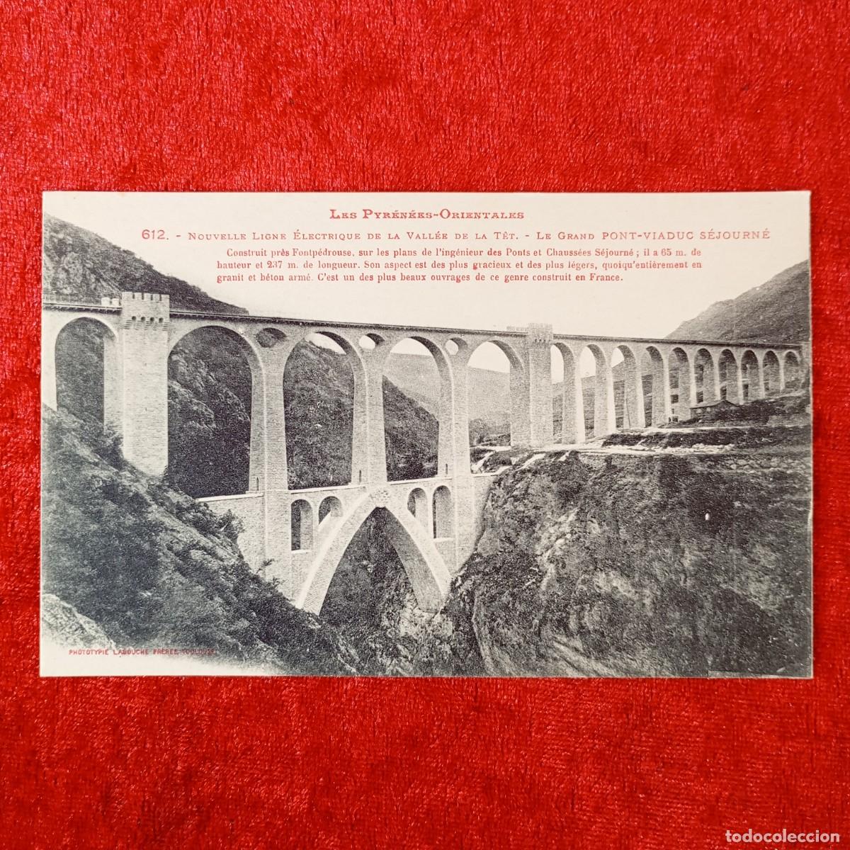 Cartes Postales: POSTAL - LES PYR&Eacute;N&Eacute;ES ORIENTALES - 612 - NOUVELLE LIGNE &Eacute;LECTRIQUE VALL&Eacute;E DE TET - RAR&Iacute;SIMA / 1964