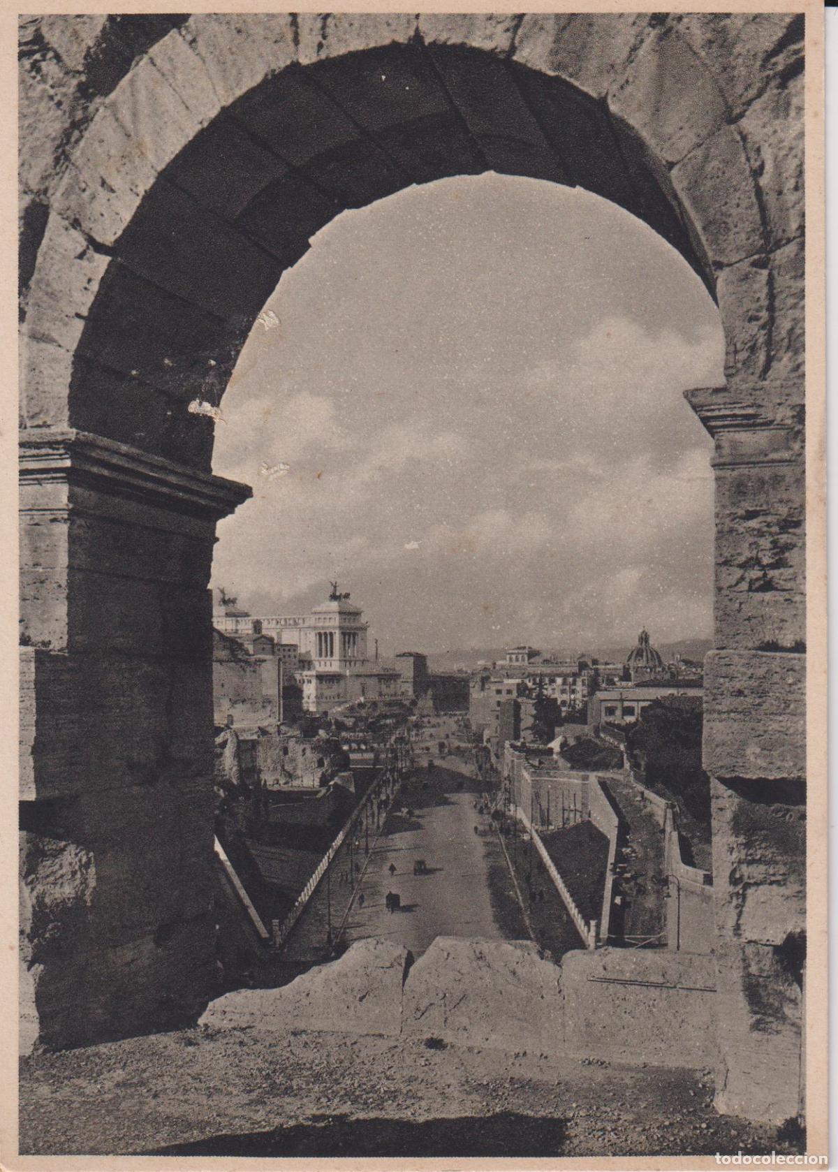 Postales: ITALIA, ROMA, VIA DELL'IMPERO DEL COLOSSEO &ndash; CECAMI &ndash; S/C