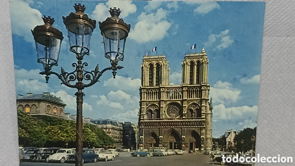 Postales: Notre dame de Par&iacute;s. Par&iacute;s