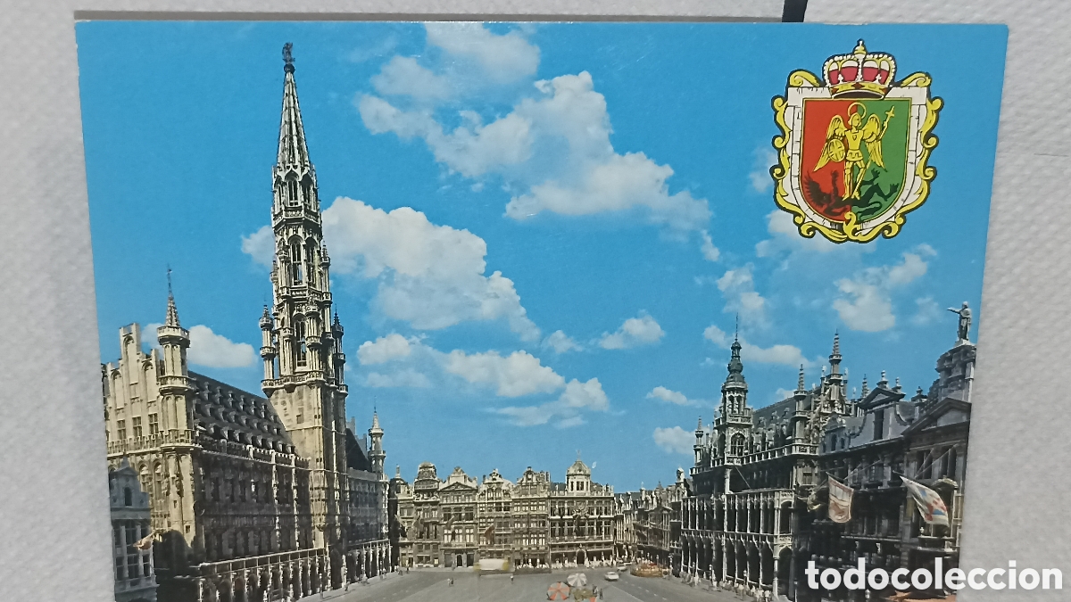 Postales: Bruselas plaza central