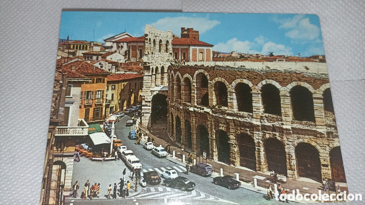 Postales: Italia Verona arena Circus