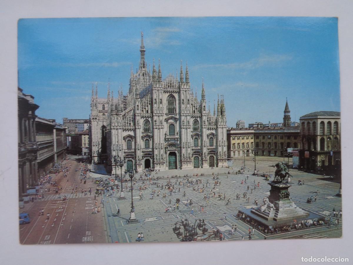 Cartoline: POSTAL DE MILAN ( ITALIA ): PLAZA DEL DOUMO