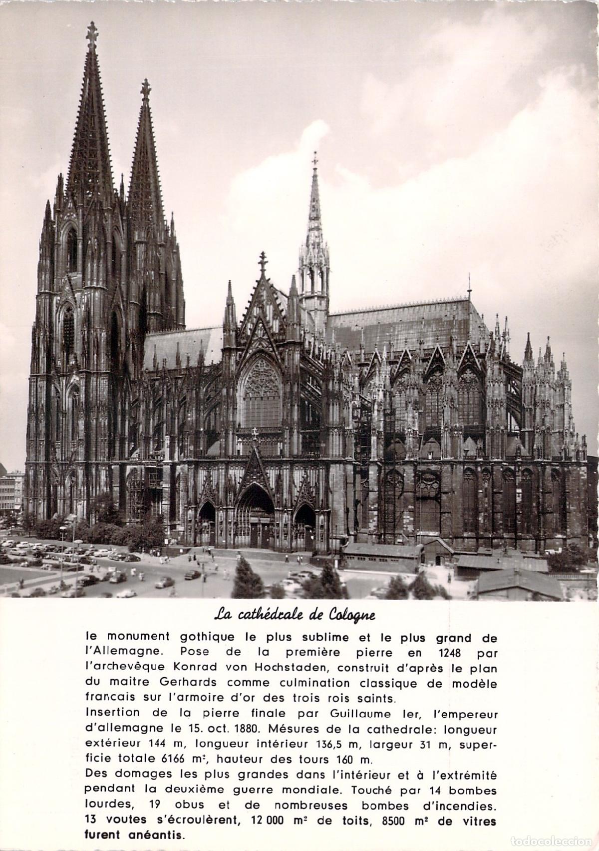 Postales: Postal de la Catedral de Colonia, Alemania
