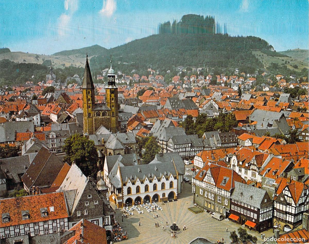 Postales: Postal de la ciudad hist&oacute;rica de Goslar en Alemania