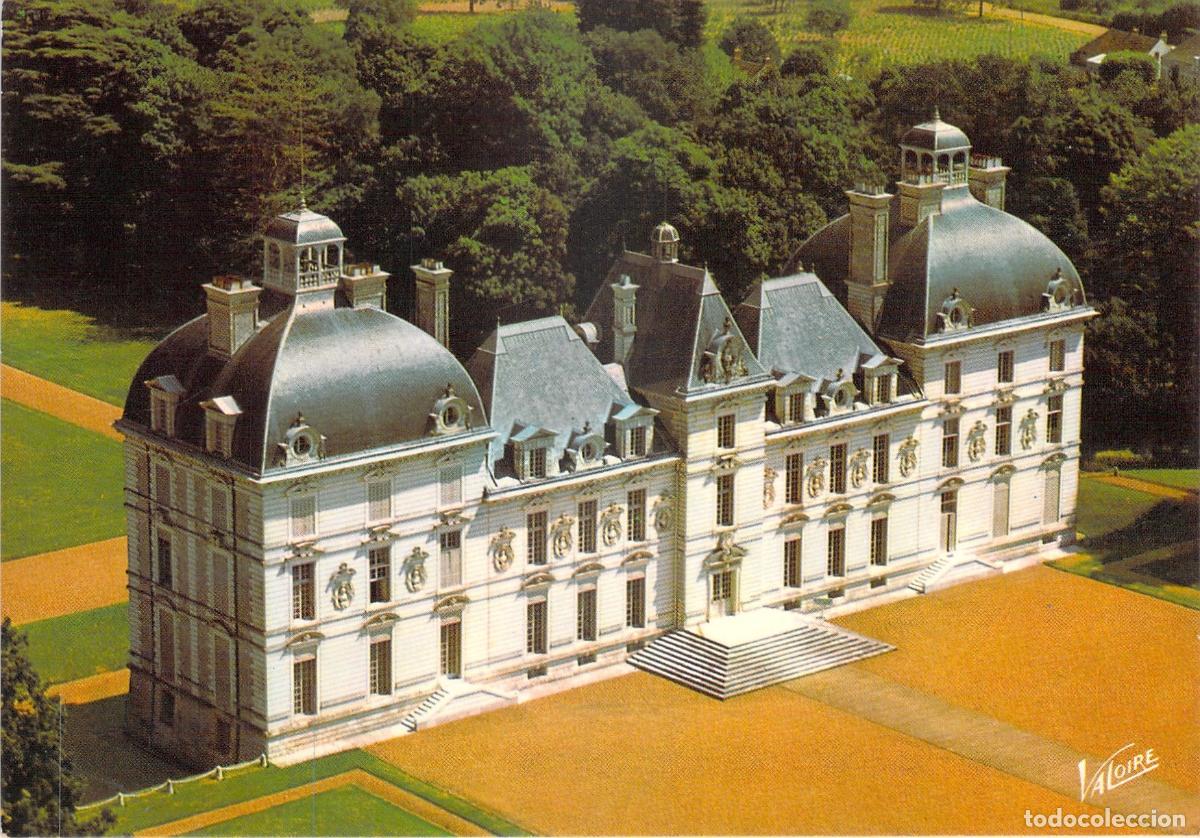 Postales: Postal del Castillo de Cheverny en el Valle del Loira