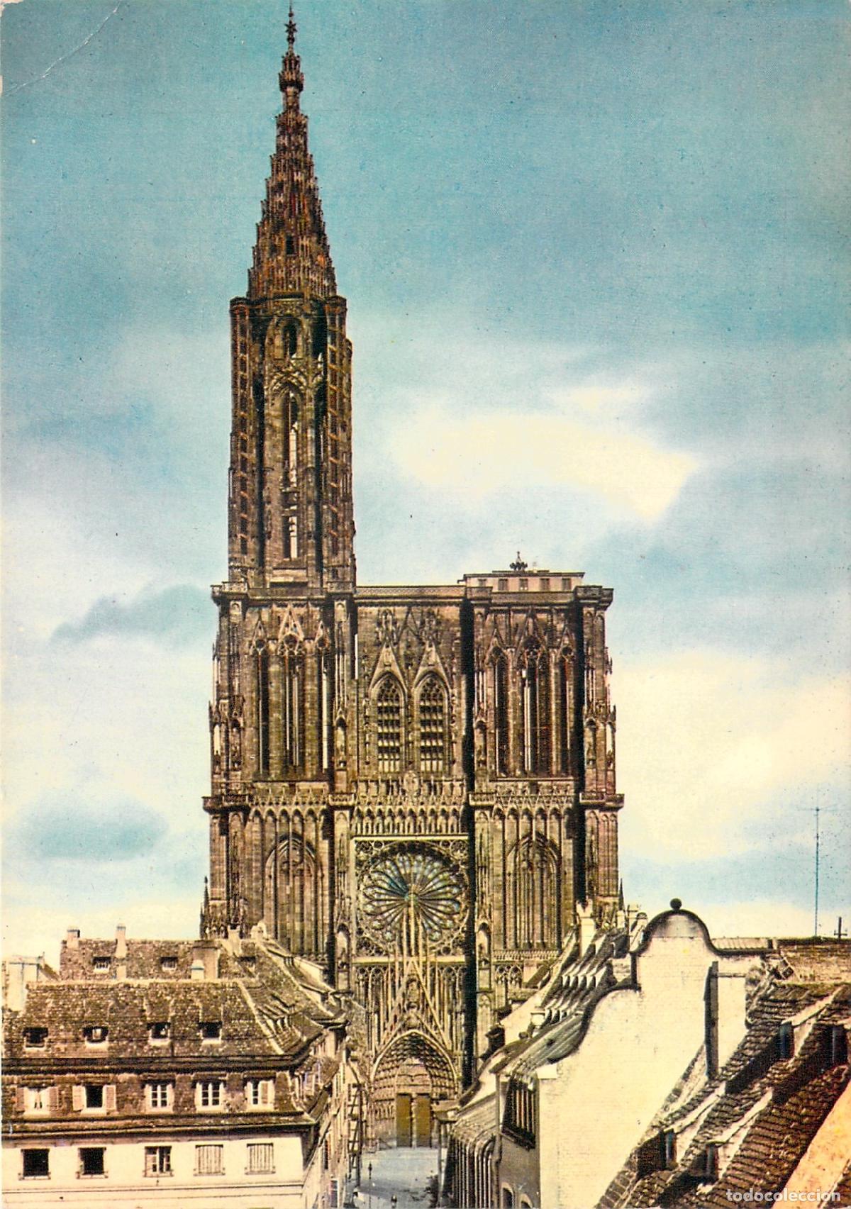 Postales: Postal de la Catedral de Estrasburgo, Francia