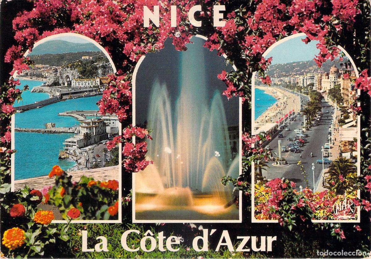 Postales: Postal de Niza Costa Azul Francia