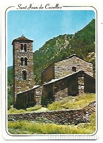 Postales: ESGLESIA ROMANICA DE ST. JOAN DE CASELLES.- CANILLO / ANDORRA