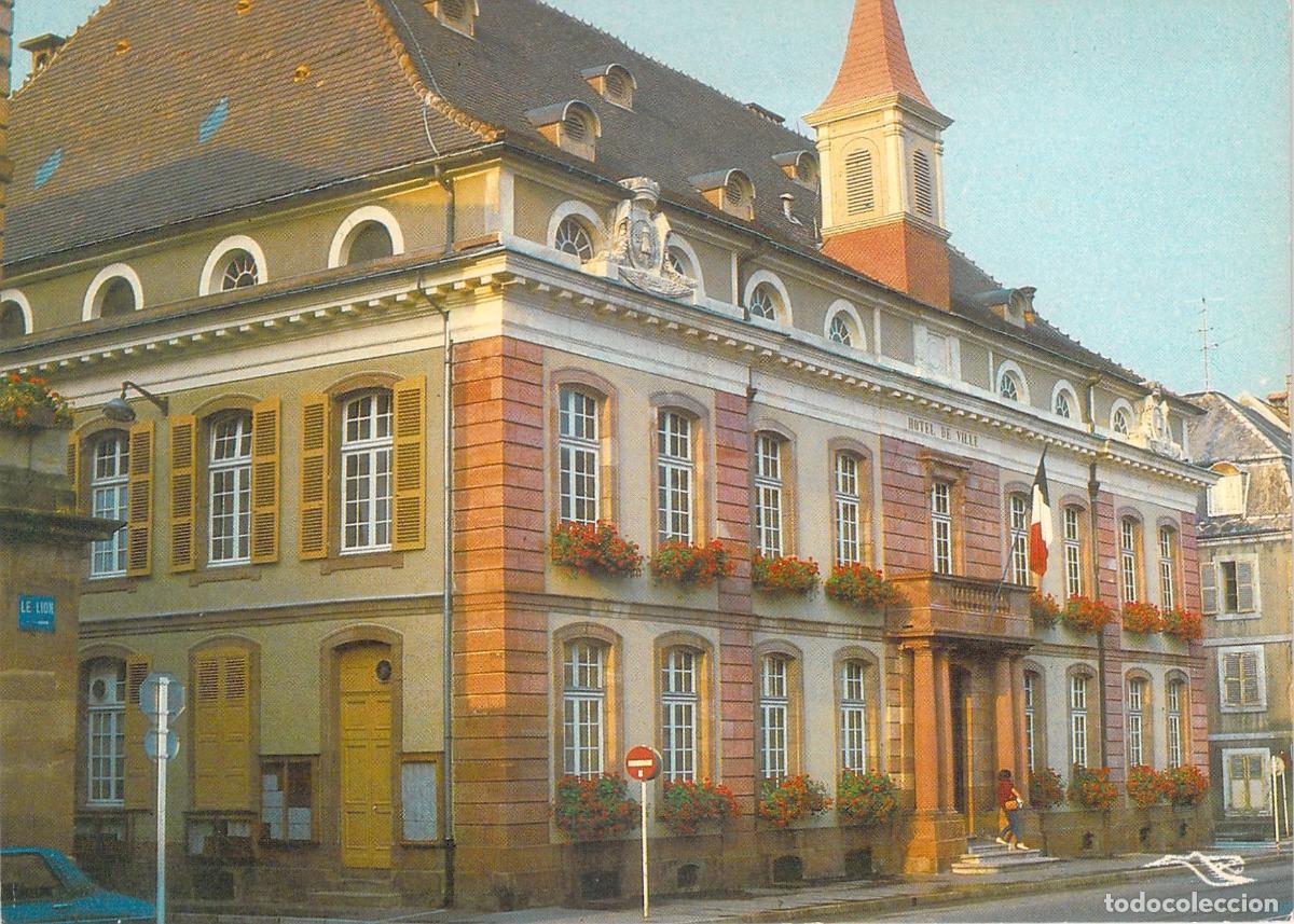 Postales: Postal de Belfort, Ayuntamiento de la Ciudad en Francia