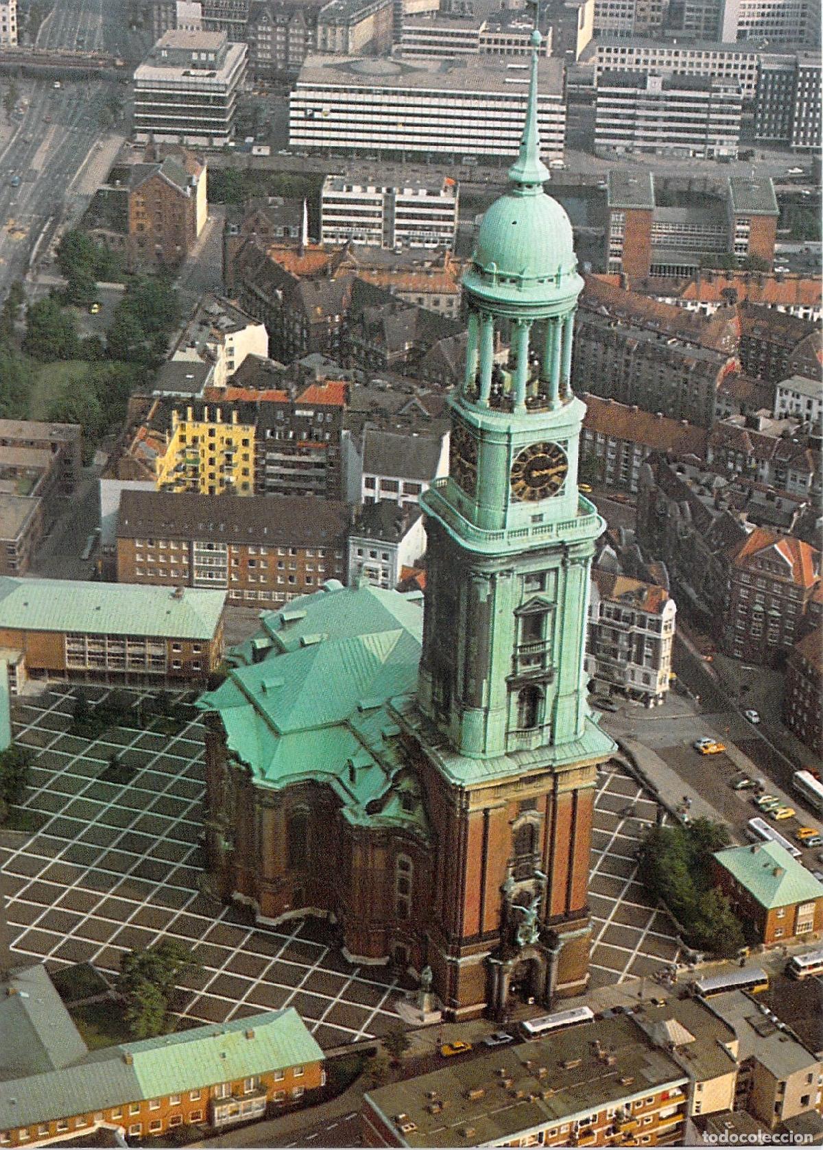 Postales: Postal de la Iglesia de San Miguel en Hamburgo