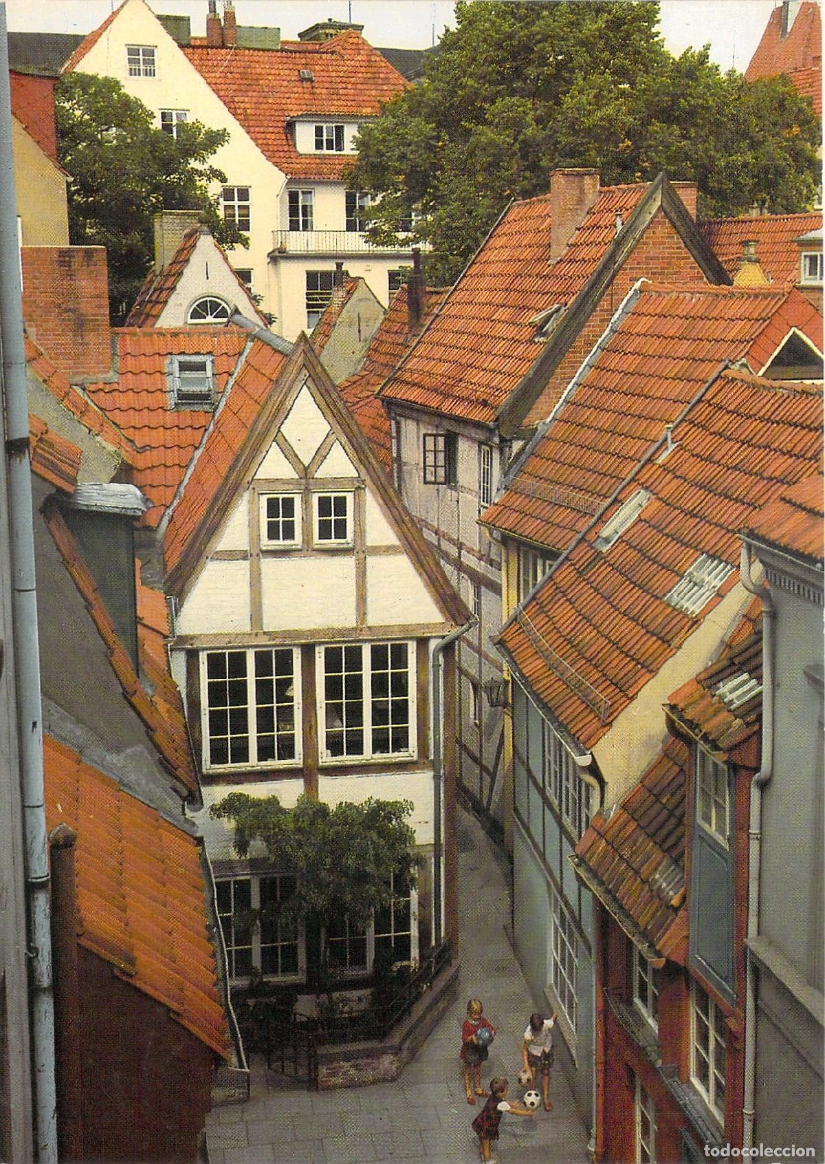Postales: Postal de Schnoor-Viertel en Bremen, Alemania